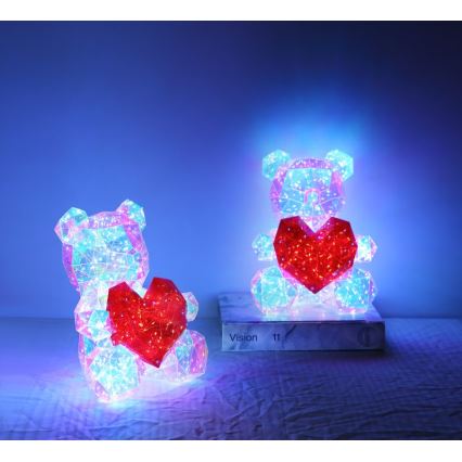 Globo - LED Επιτραπέζιο διακοσμητικό LED/6W/5V USB αρκούδα