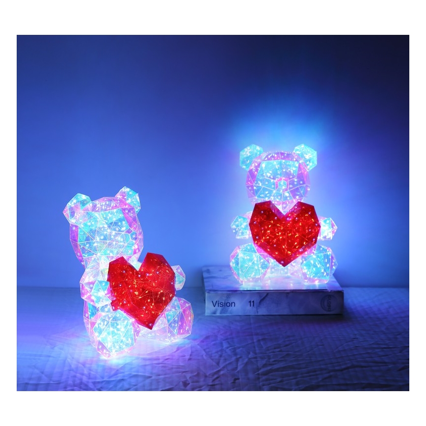 Globo - LED Επιτραπέζιο διακοσμητικό LED/6W/5V USB αρκούδα