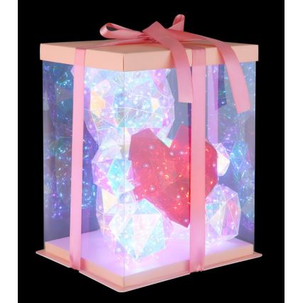 Globo - Επιτραπέζιο LED διακοσμητικό σε συσκευασία δώρου LED/6W/5V USB αρκουδάκι