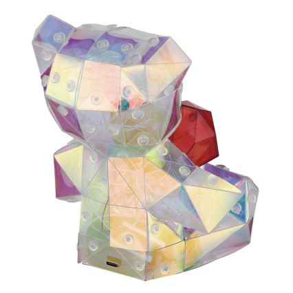 Globo - Φωτιστικό LED επιτραπέζιο διακοσμητικό με ρυθμιζόμενη ένταση, επαναφορτιζόμενο LED/3W/5V 1200 mAh αρκουδάκι