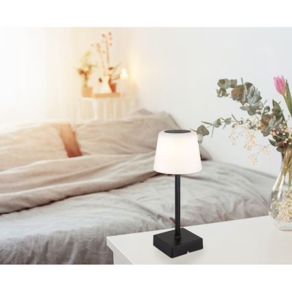 Globo - Ρυθμιζόμενο LED επιτραπέζιο φωτιστικό αφής LED/2W/5V 3000/4500/6500K 800 mAh μαύρο