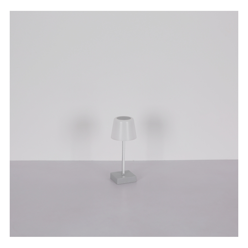 Globo - Ρυθμιζόμενο LED επιτραπέζιο φωτιστικό αφής LED/2W/5V 3000/4500/6500K 800 mAh μαύρο