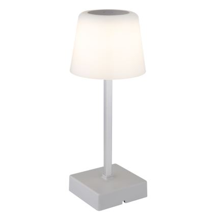 Globo - Επιτραπέζια λάμπα αφής dimming LED LED/2W/5V 3000/4500/6500K 800 mAh ασημί