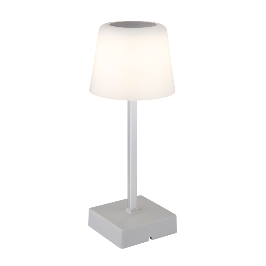 Globo - Επιτραπέζια λάμπα αφής dimming LED LED/2W/5V 3000/4500/6500K 800 mAh ασημί