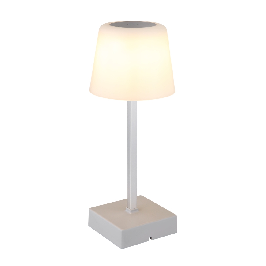 Globo - Επιτραπέζια λάμπα αφής dimming LED LED/2W/5V 3000/4500/6500K 800 mAh ασημί