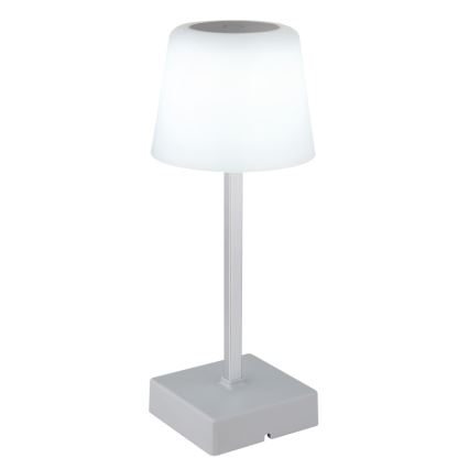 Globo - Επιτραπέζια λάμπα αφής dimming LED LED/2W/5V 3000/4500/6500K 800 mAh ασημί