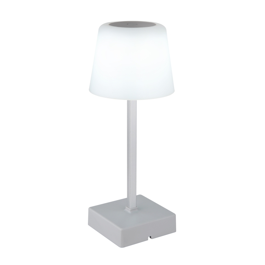 Globo - Επιτραπέζια λάμπα αφής dimming LED LED/2W/5V 3000/4500/6500K 800 mAh ασημί