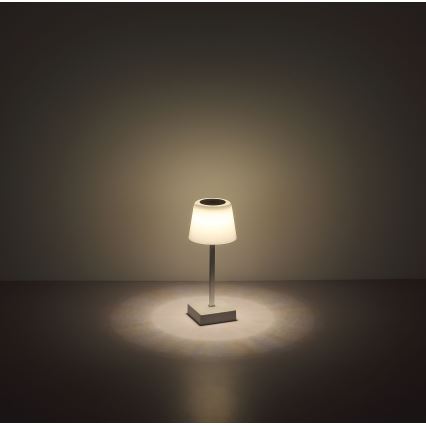 Globo - Επιτραπέζια λάμπα αφής dimming LED LED/2W/5V 3000/4500/6500K 800 mAh λευκό