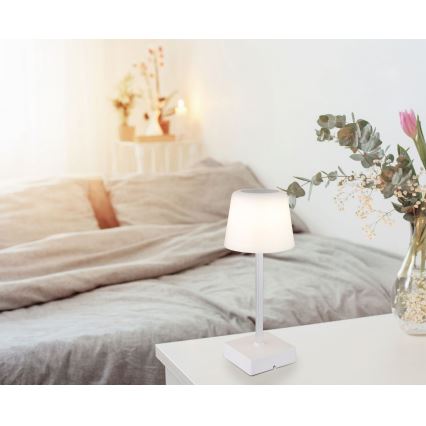 Globo - Ρυθμιζόμενο LED επιτραπέζιο φωτιστικό αφής LED/2W/5V 3000/4500/6500K 800 mAh λευκό