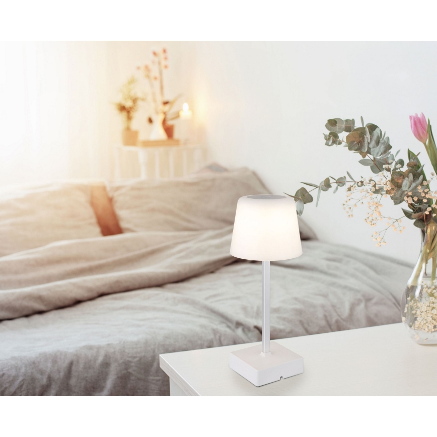 Globo - Ρυθμιζόμενο LED επιτραπέζιο φωτιστικό αφής LED/2W/5V 3000/4500/6500K 800 mAh λευκό