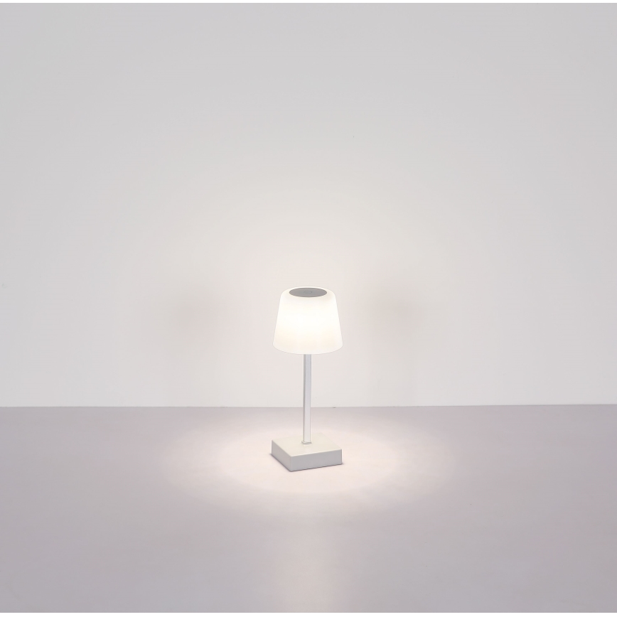 Globo - Ρυθμιζόμενο LED επιτραπέζιο φωτιστικό αφής LED/2W/5V 3000/4500/6500K 800 mAh λευκό