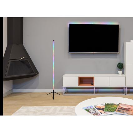 Globo - LED RGB Dimmable φωτιστικό δαπέδου LED/7W/5V + τηλεχειριστήριο