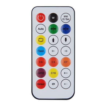 Globo - Ρυθμιζόμενο επιδαπέδιο φωτιστικό LED RGB LED/7W/5V + τηλεχειριστήριο