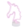 Globo 28065 - Επιτραπέζιο διακοσμητικό LED Neon UNICORN II LED/2W/3xAA μονόκερος