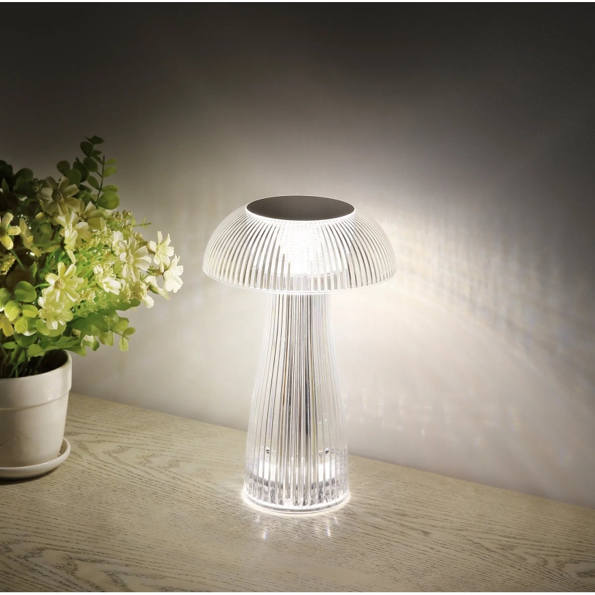 Globo - LED Dimmable επαναφορτιζόμενο επιτραπέζιο φωτιστικό	 LED/1,5W/5V 800mAh 2700K/4000K/6500K