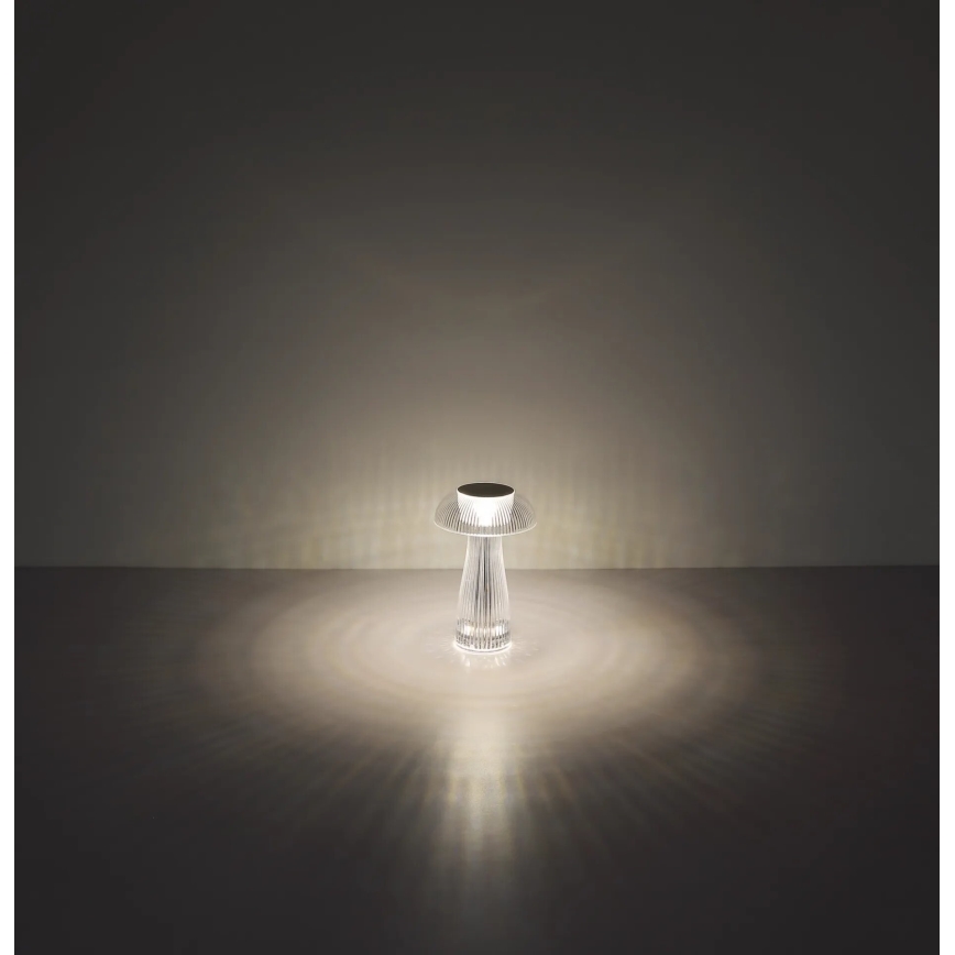 Globo - Ρυθμιζόμενο επαναφορτιζόμενο επιτραπέζιο φωτιστικό LED/1,5W/5V 800 mAh 2700K/4000K/6500K