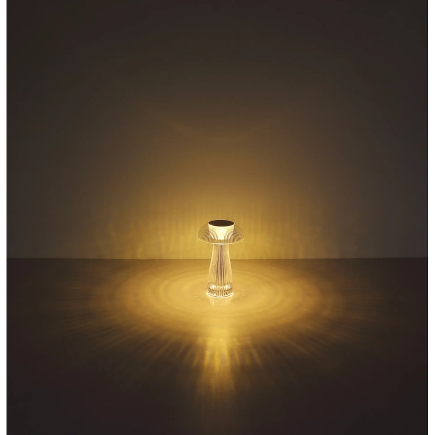 Globo - Ρυθμιζόμενο επαναφορτιζόμενο επιτραπέζιο φωτιστικό LED/1,5W/5V 800 mAh 2700K/4000K/6500K