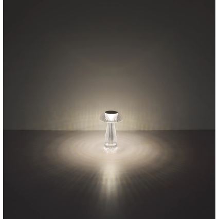 Globo - Επαναφορτιζόμενος επιτραπέζιος φωτιστικό LED με ρύθμιση φωτεινότητας LED/1,5W/5V 800mAh 2700K/4000K/6500K