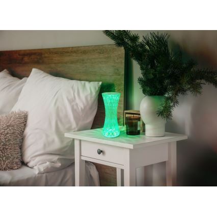 Globo - Επιτραπέζιο φωτιστικό LED RGB με αφής LED/1W/5V 800 mAh