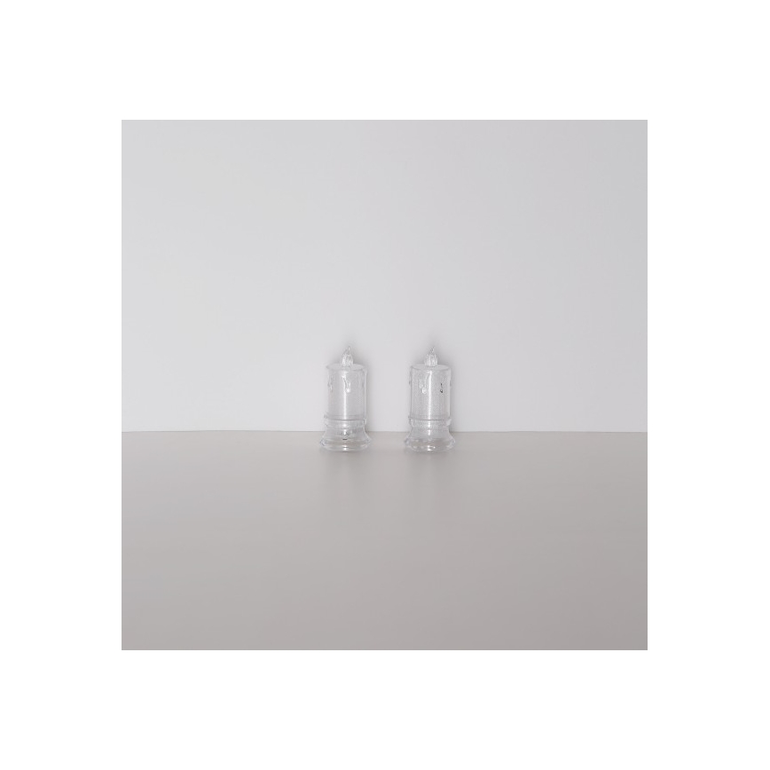 Globo - ΣΕΤ 2x LED Κερί LED/0,25W/3xLR1130