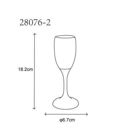 Globo - ΣΕΤ 2x LED Φωτιστικό LED/0,06W/2xCR2032