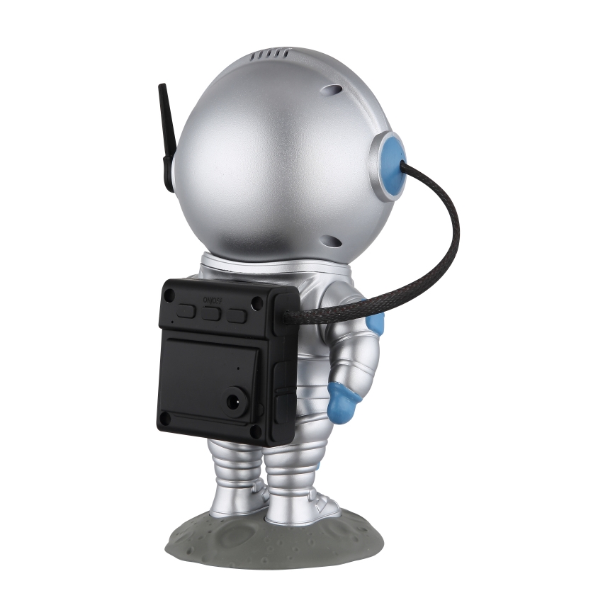 Globo - LED RGB Eπιτραπέζιο φωτιστικό LED/4,5W/5V αστροναύτης ασημί