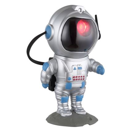 Globo - LED RGB Eπιτραπέζιο φωτιστικό LED/4,5W/5V αστροναύτης ασημί