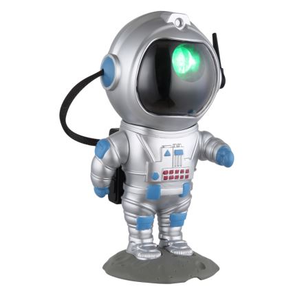 Globo - LED RGB Eπιτραπέζιο φωτιστικό LED/4,5W/5V αστροναύτης ασημί