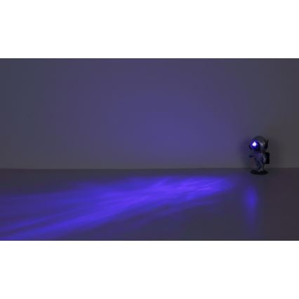 Globo - LED RGB Eπιτραπέζιο φωτιστικό LED/4,5W/5V αστροναύτης ασημί
