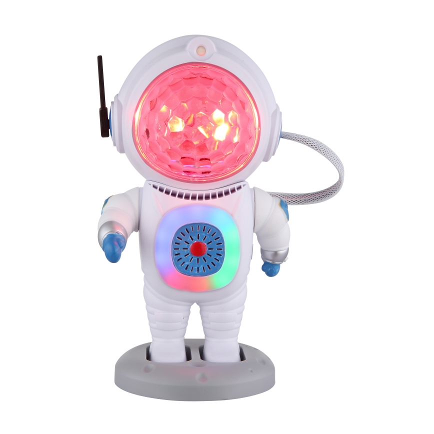 Globo - LED RGB Eπιτραπέζιο φωτιστικό LED/6W/5V αστροναύτης  λευκό