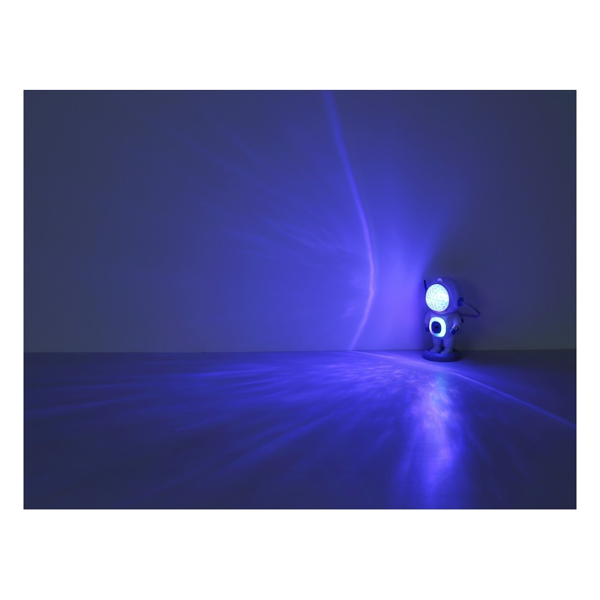 Globo - LED RGB Eπιτραπέζιο φωτιστικό LED/6W/5V αστροναύτης  λευκό