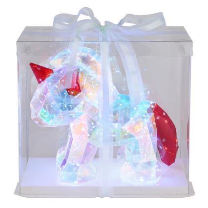 Globo - LED Επιτραπέζιο διακοσμητικό LED/3W/5V USB μονόκερος
