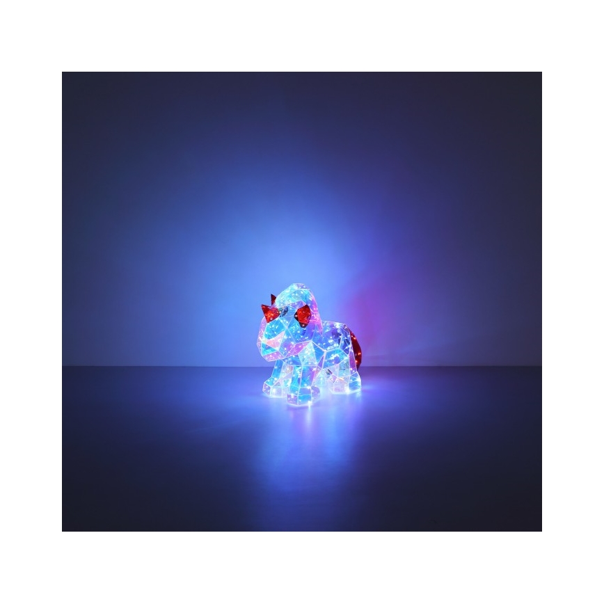 Globo - LED Επιτραπέζιο διακοσμητικό LED/3W/5V USB μονόκερος