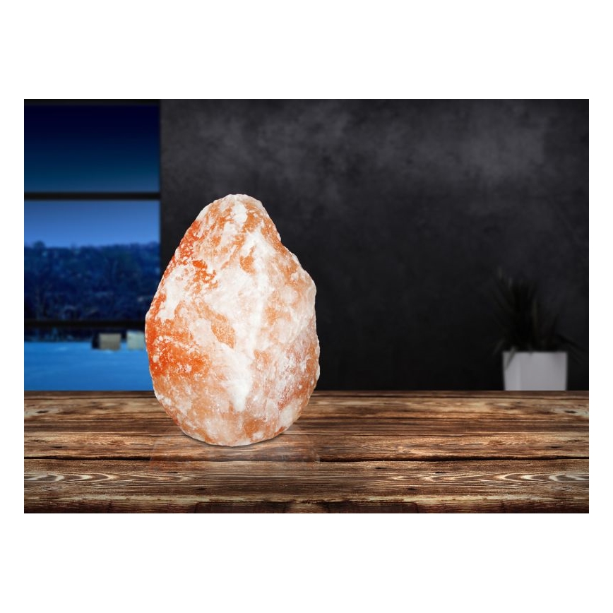 GLOBO -Λάμπα από αλάτι 1xE14/15W/230V 8,77 kg