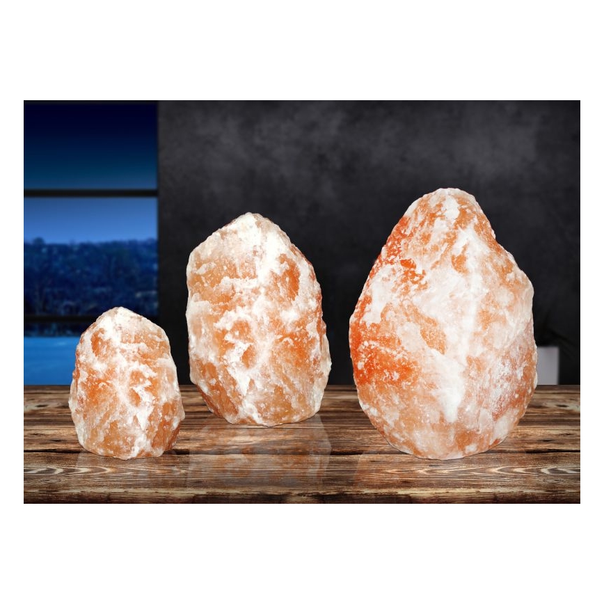 GLOBO -Λάμπα από αλάτι 1xE14/15W/230V 8,77 kg