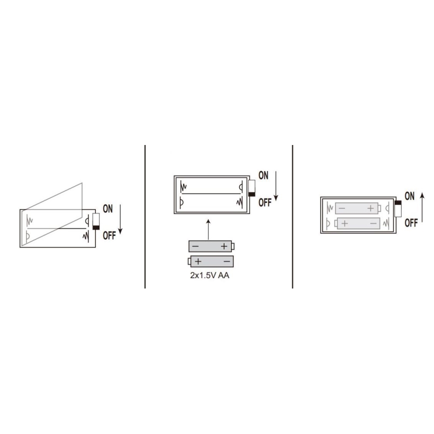 Globo - Χριστουγεννιάτικα λαμπάκια LED 20xLED/2xAA 2,2m θερμό λευκό
