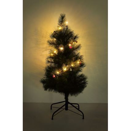 Globo - Χριστουγεννιάτικα λαμπάκια LED 20xLED/2xAA 2,2m θερμό λευκό