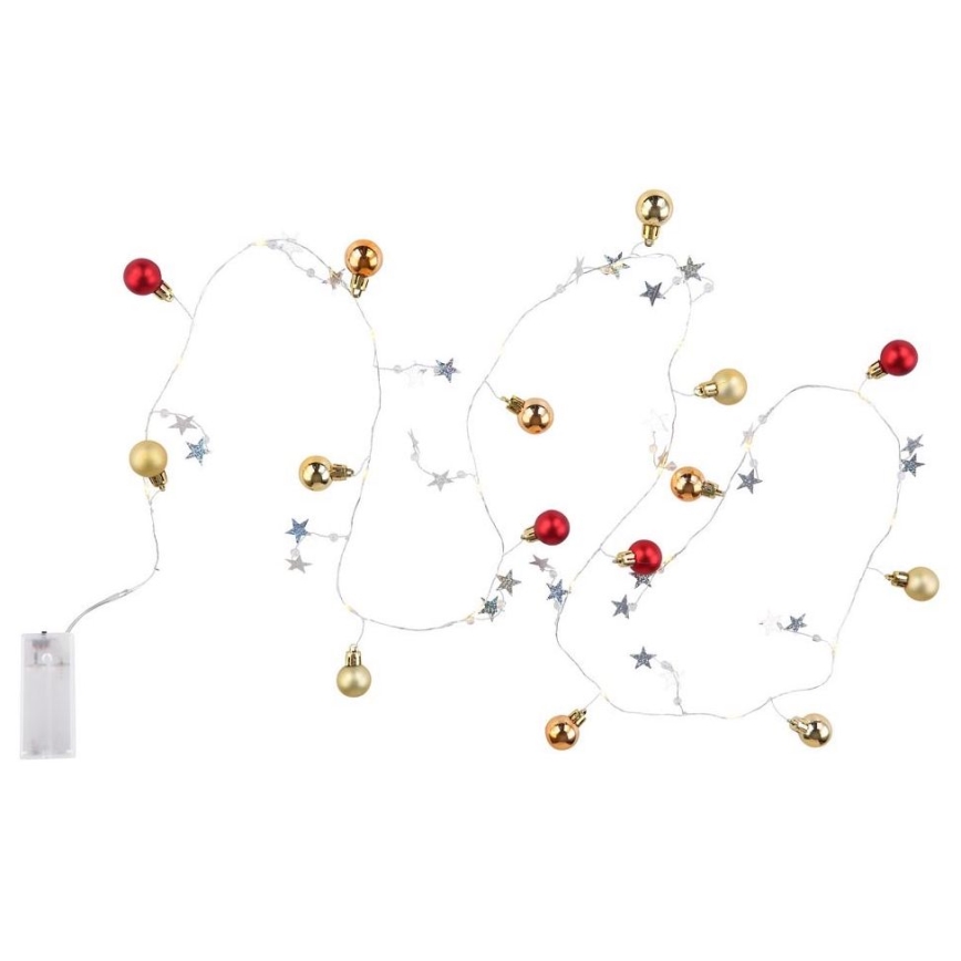 Globo 29900-20 - Διακοσμητική γιρλάντα LED 20xLED/0,03W/2xAA