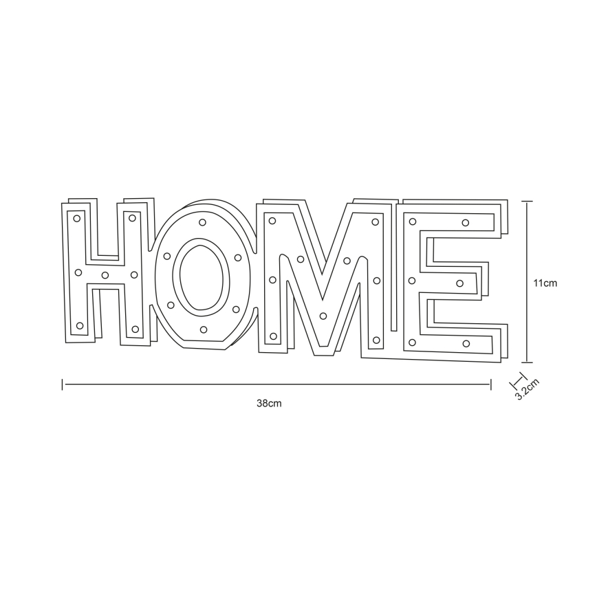 Globo - Επιτραπέζια λάμπα LED 28xLED/0,06W/3xAA λεύκη