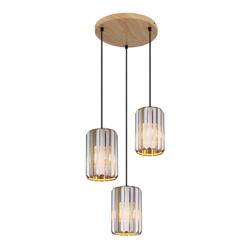 Globo - Κρεμαστό φωτιστικό οροφής 3xE27/60W/230V διάμετρος 35 cm