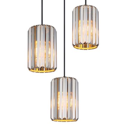 Globo - Κρεμαστό φωτιστικό οροφής 3xE27/60W/230V διάμετρος 35 cm