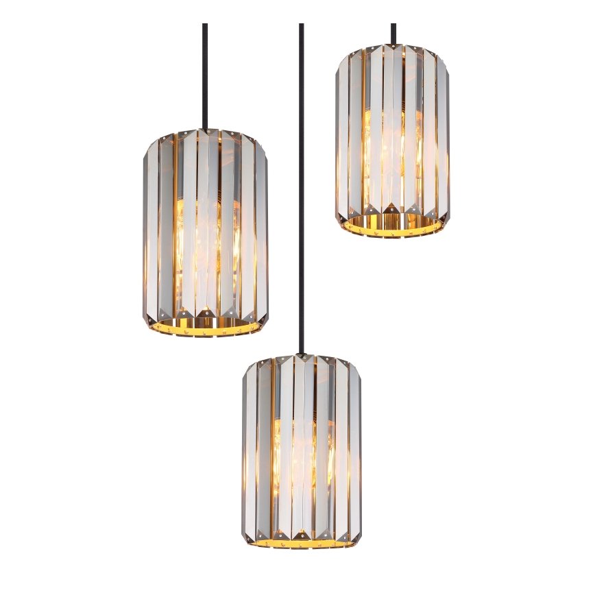 Globo - Κρεμαστό φωτιστικό οροφής 3xE27/60W/230V διάμετρος 35 cm