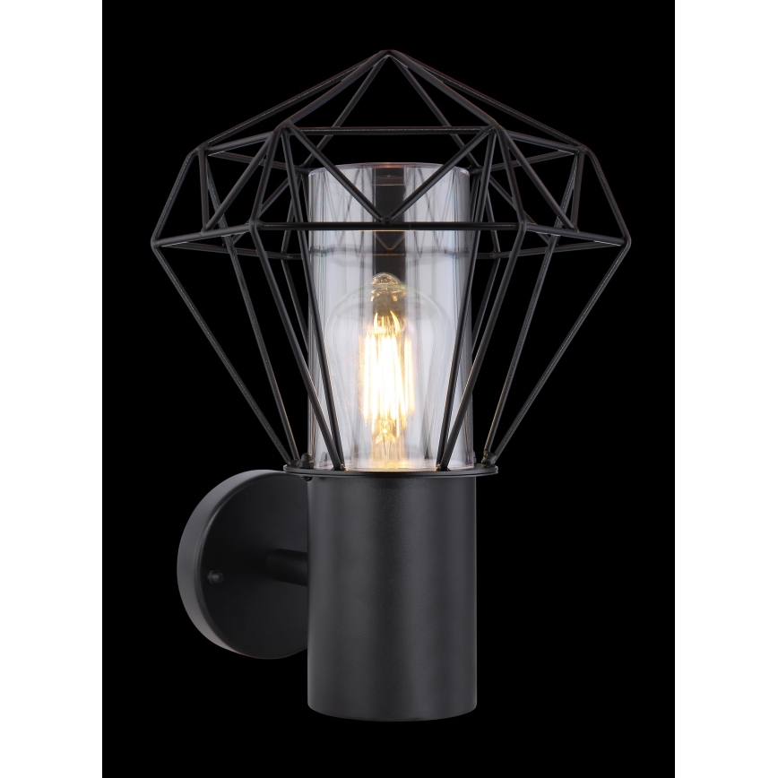 Globo - Επιτοίχιο φωτιστικό εξωτερικού χώρου 1xE27/15W/230V IP44