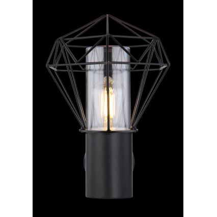 Globo - Επιτοίχιο φωτιστικό εξωτερικού χώρου 1xE27/15W/230V IP44