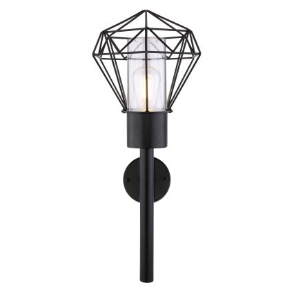 Globo - Επιτοίχιο φωτιστικό εξωτερικού χώρου 1xE27/15W/230V IP44