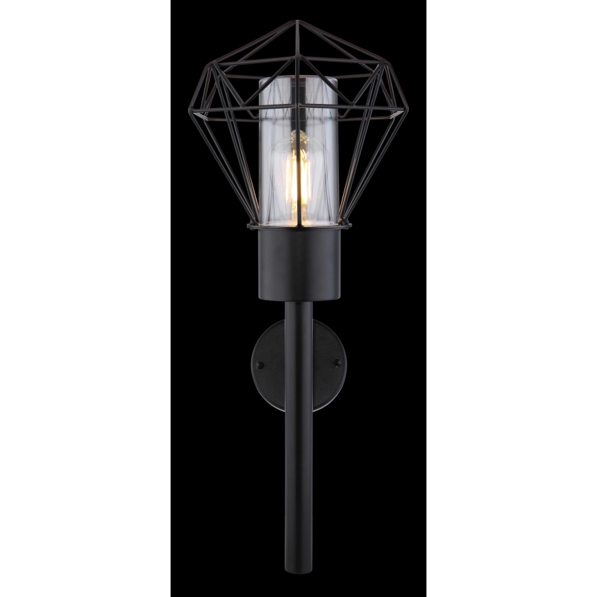 Globo - Επιτοίχιο φωτιστικό εξωτερικού χώρου 1xE27/15W/230V IP44