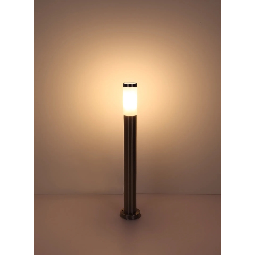 Globo - Λάμπα εξωτερικού χώρου 1xE27/23W/230V IP44 80 cm γυαλιστερό χρώμιο