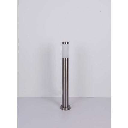 Globo - Λάμπα εξωτερικού χώρου 1xE27/23W/230V IP44 80 cm γυαλιστερό χρώμιο