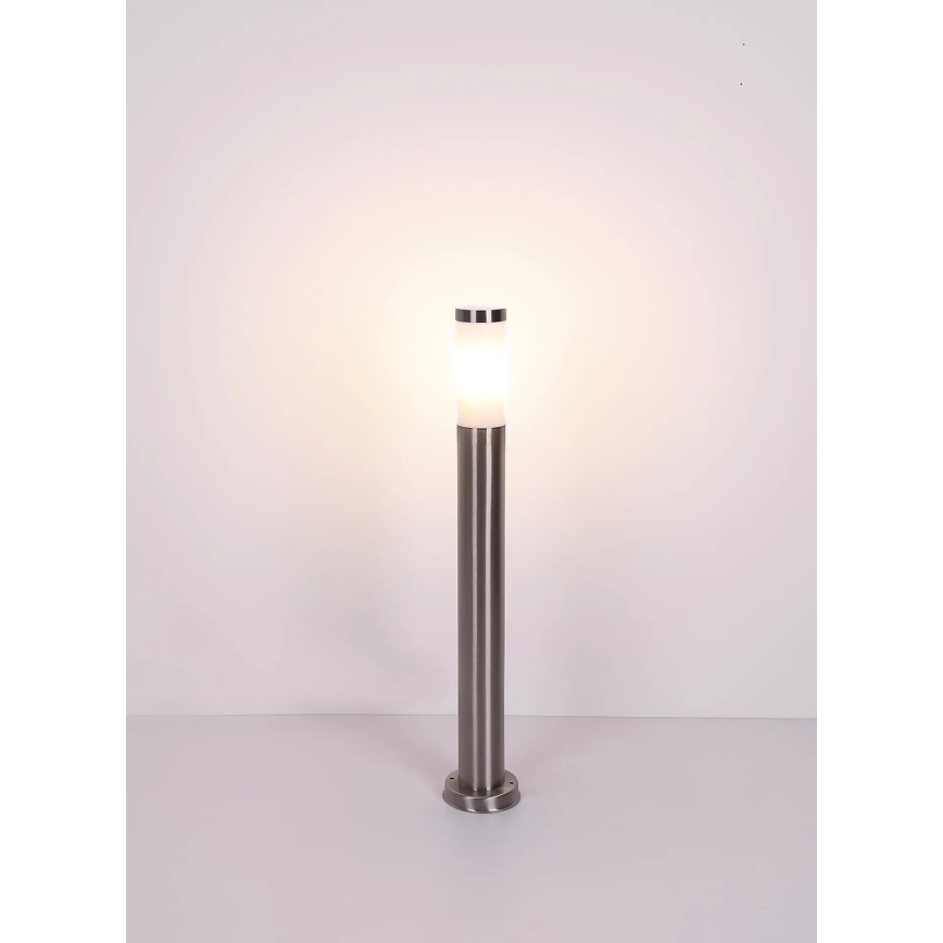 Globo - Λάμπα εξωτερικού χώρου 1xE27/23W/230V IP44 80 cm γυαλιστερό χρώμιο
