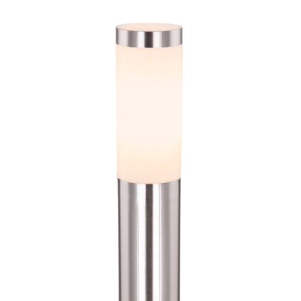 Globo - Λάμπα εξωτερικού χώρου 1xE27/23W/230V IP44 80 cm γυαλιστερό χρώμιο